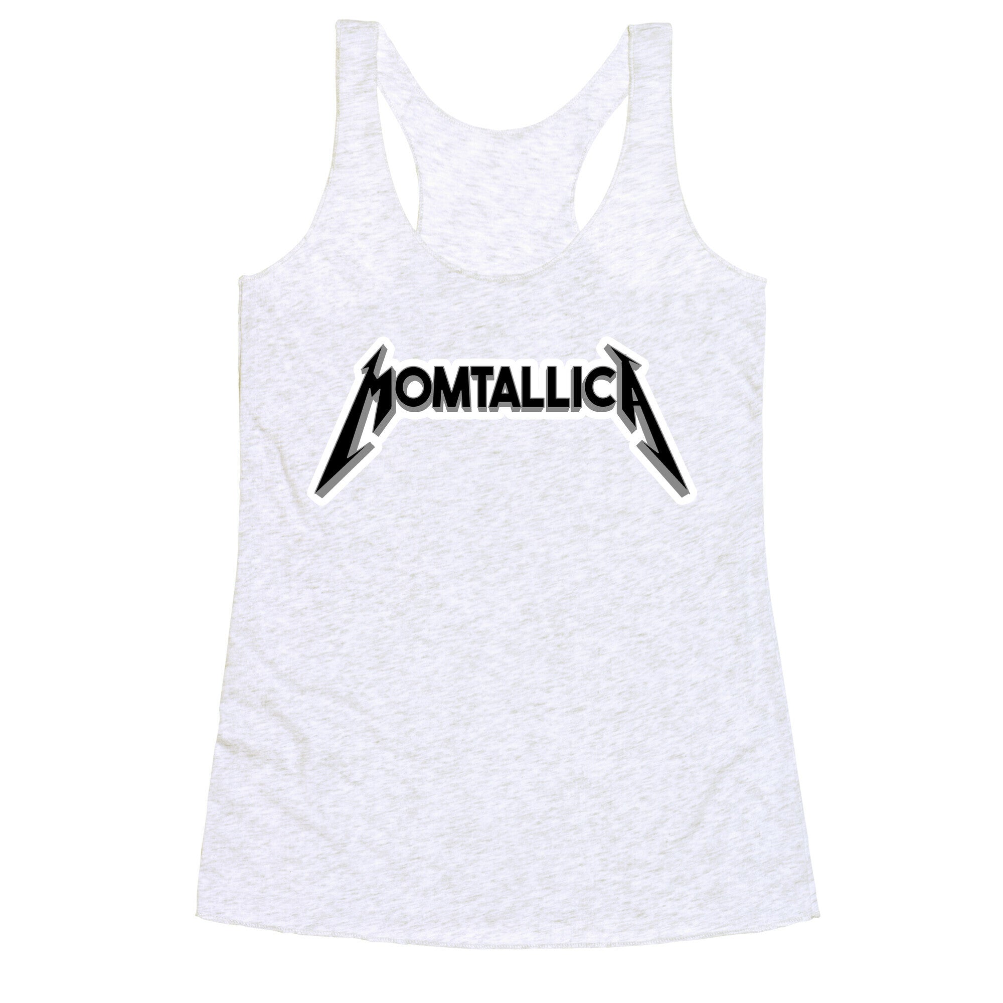 Momtallica Racerback Tank